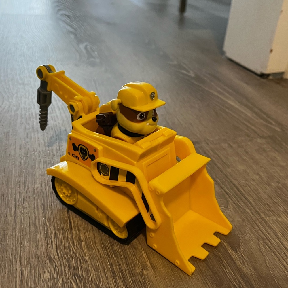 Paw Patrol Rubble toy